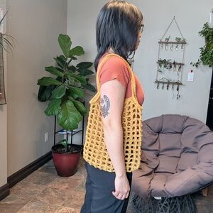 Women's Mustard Tote